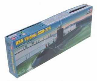 Hobby Boss USS Virginia SSN 774 Boat Model Building Kit: Toys & Games