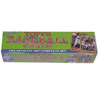 1987 Topps Baseball Factory Sealed Complete Mint 792 Card Set Which Includesat 's Sports Collectibles Store