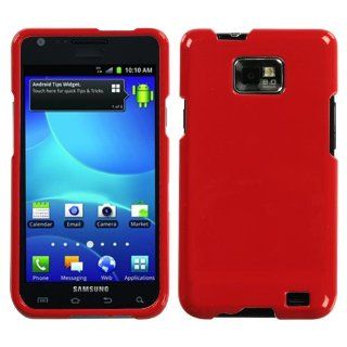 Asmyna SAMI777HPCSO060NP Premium Durable Protective Case for Samsung Galaxy S II/SGH i777   1 Pack   Retail Packaging   Flaming Red: Cell Phones & Accessories