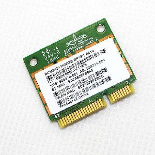 for HP Broadcom BCM4313 Mini PCIe 802.11n Bluetooth BCM94313HMGB 600370 001 Wifi Half 2.4 GHz 802.11b/g/n: Computers & Accessories