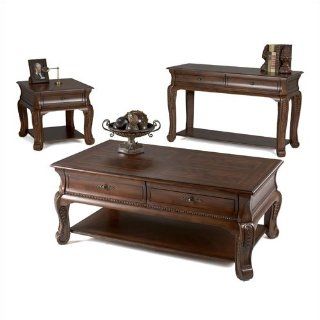 Shop Klaussner Furniture 808 809 / 808 819 Winchester Rectangle Coffee Table Set at the  Furniture Store