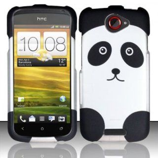 HTC One S / Ville Case Lavishing Panda Design Hard Cover Protector (T Mobile) with Free Car Charger + Gift Box By Tech Accessories: Cell Phones & Accessories