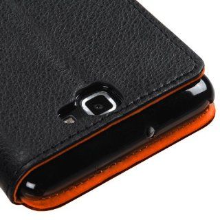 MYBAT SAMI717MYJK811WP MyJacket Case for Samsung Galaxy Note   Retail Packaging   Black/Orange: Cell Phones & Accessories