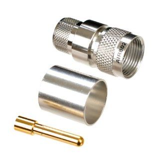 AIR802 UHF Plug Male or PL 259 Coaxial Connector for AIR802 CA600 or Time Microwave LMR 600 Cable: Everything Else