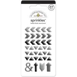 Monochromatic Sprinkles Glossy Enamel Arrow Stickers 54/pkg   Beetle