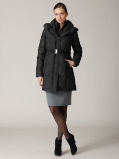 Lucy Belted Puffer Parka by Tahari Outerwear
