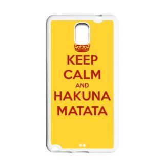 Great Keep Calm and Hakuna Matata Covers TPU Cases Accessories for Samsung Galaxy Note 3 N9000: Cell Phones & Accessories