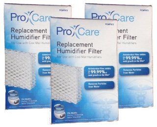 3 Pack Pro Care Replacement Humidifier Filter PCWF813 For Use With Cool Mist Humidifiers Fits Models: ProCare PCCM 832N & Relion RCM 832N, Robitussin, Duracraft, Sesame Street & Many More  