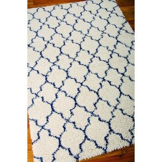 Nourison Amore Ivory Blue Rug (311 X 511)