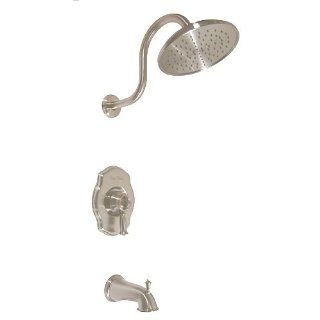Price Pfister 808 VTKK Virtue Tub and Shower Faucet, Brushed Nickel   Bathtub Faucets  