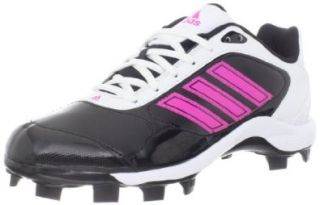 adidas Women's Monica Tpu 2 Softball Cleat,Black/Intense Pink/Running White,5 M US: Shoes