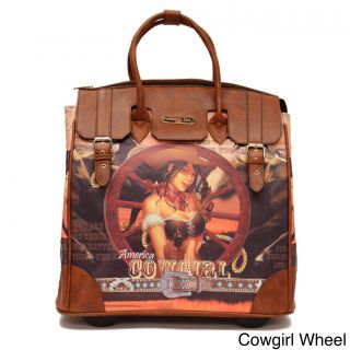 Nicole Lee Rolling Business Tote Special Print Edition