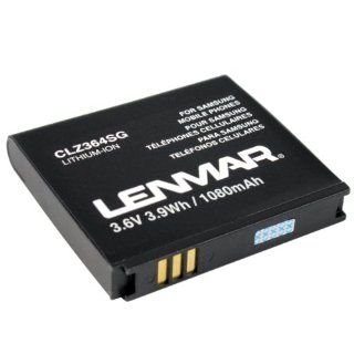 Lenmar Battery for Samsung Reality SCH U820   Retail Packaging   Black: Cell Phones & Accessories