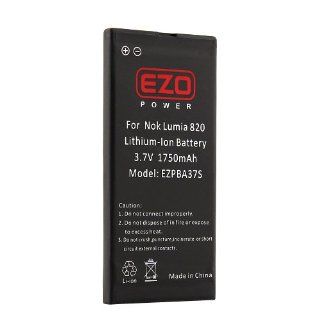 EZOPower Standard Lithium Ion Replacement Battery   1750mAh For AT&T Nokia Lumia 820 4G Window Phone: Cell Phones & Accessories