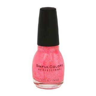 Sinful Colors Professional Nail Polish Enamel 830 Pinky Glitter: Health & Personal Care