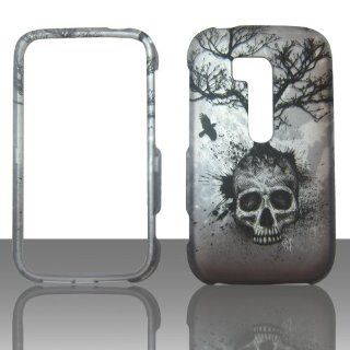 2D Tree Skull Nokia Lumia 822 / Atlas Verizon Case Cover Hard Phone Snap on Cover Case Protector Faceplates: Cell Phones & Accessories