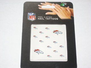 Denver Broncos Peel and Stick Fingernail Tattoos / Decal (Nail) : Other Products : Everything Else