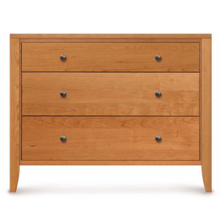 Copeland Furniture Dominion 3 Drawer Chest with Flush Mounted Top 2 DOM 30 01