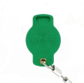 Leviton 16P22 G 16 Series Female, Protective Cap, Commercial Grade, Cam Type Connector, Green   Electrical Cam Type Connectors  