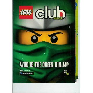 Lego Club Magazine, January   February 2012 Featuring Who Is the Green Ninja Peel It Surprise, Lego Dc Universe Super Heroes Comic W/list of Heroes & Villans As Well; and Also Lego Harry Potter, Star Wars Comic & New Figures & Dino Strike Quize