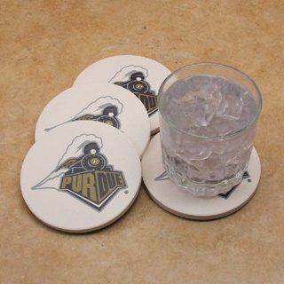 Set of 4 Absorbent Coasters   Purdue University: Kitchen & Dining