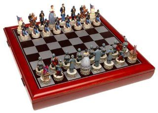 Civil War Chess Set Commemortive Edition: Toys & Games