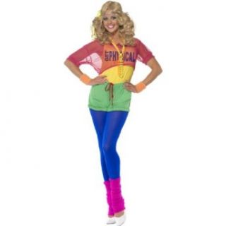 Womens 80s Lets Get Physical Costume: Adult: Clothing