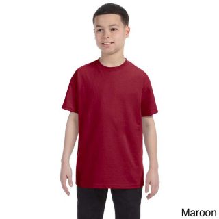 Fruit Of The Loom Fruit Of The Loom Youth 50/50 Blend Best T shirt Brown Size L (14 16)