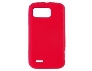 Durable Rubber Protective Case for MOTO MB865 (Red) Cell Phones & Accessories