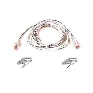 Belkin A3L850 50 WHT S 50 Feet FastCAT 5E RJ45 Snagless Molded Patch Cable (White): Electronics