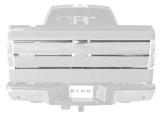 09 2014 Ford F150 Pickup Tailgate Insert Chrome Stainless Steel Trim Molding Moulding 1" Wide 6PC: Automotive