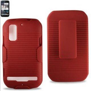 Holster Combo Case for Motorola Photon 4G MB855 RED/(HC MOTMB855RD): Cell Phones & Accessories