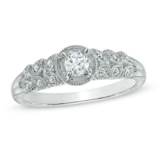 Cherished Promise Collection™ 1/5 CT. T.W. Diamond Vintage Style