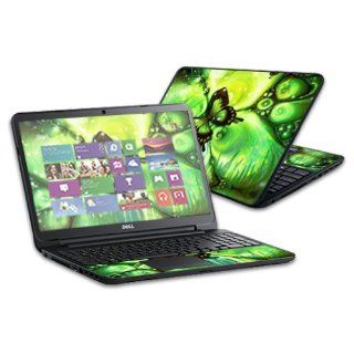 MightySkins Protective Skin Decal Cover for Dell Inspiron 15 i15RV Laptop 15.6" (Released 2013) Sticker Skins Mystical Butterfly: Computers & Accessories