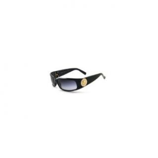 Versace VE4044B Shiny Black Gold / Gray (870/8G) Sunglasses VERSACE Clothing