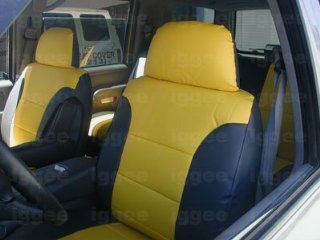 CHEVY SUBURBAN 1994 1995 1996 1997 1998 CUSTOM MADE FIT S.LEATHER SEAT COVERS: Automotive