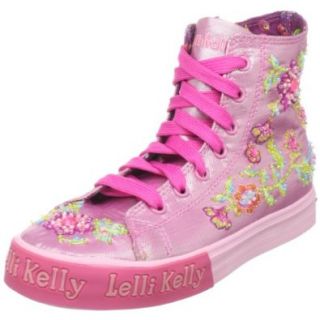 Lelli Kelly Toddler/Little Kid 9563 High Top Sneaker,Pink,26 EU (9 M US Toddler): Shoes