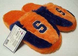Syracuse Orangemen NCAA Plush Slide Slippers : Sports Fan Slippers : Sports & Outdoors