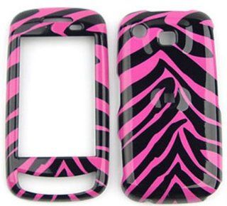 Samsung Impression A877Pink Zebra Skin Hard Case/Cover/Faceplate/Snap On/Housing/Protector: Cell Phones & Accessories