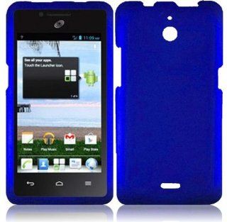 Huawei Ascend Plus H881C ( Straight Talk , Net10 , Tracfone ) Phone Case Accessory Cool Blue Hard Snap On Cover with Free Gift Aplus Pouch: Cell Phones & Accessories