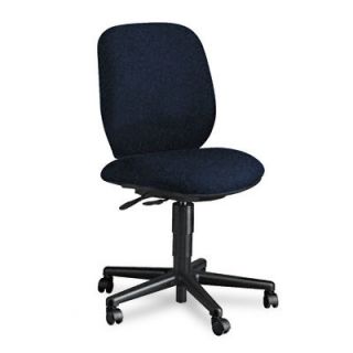 HON 6.85Mid Back Multi Task Swivel Office Chair HON7703AB10T Fabric: Blue, Ar