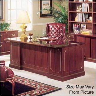 High Point Furniture Bedford 60 Double Pedestal Executive Desk TR_3020 Finis