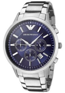 Emporio Armani AR2448  Watches,Mens Classic Chronograph Stainless Steel, Chronograph Emporio Armani Quartz Watches