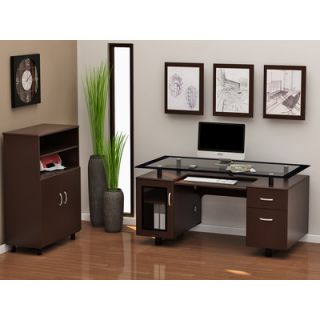 Z Line Designs Ayden Executive Desk Office Suite ZL712 01ED