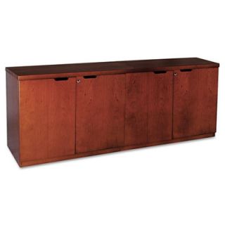 Mayline Mira Series 72 Hinged Door Credenza MLNMHDC2072ESP Finish Medium Ch