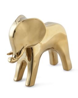 Golden Elephant Sculpture   Dwell Studios by Global Views