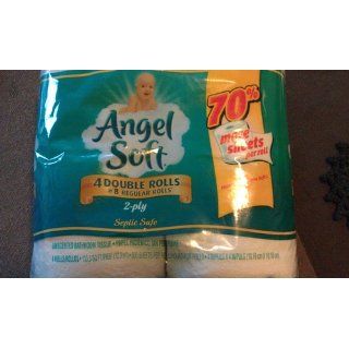 Angel Soft, Double Rolls, [4 Rolls*12 Pack] = 48 Total Count: Health & Personal Care