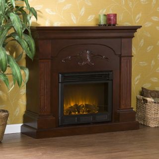 Wildon Home ® Lincoln Harvest Electric Fireplace CSN729E Finish: Mahogany