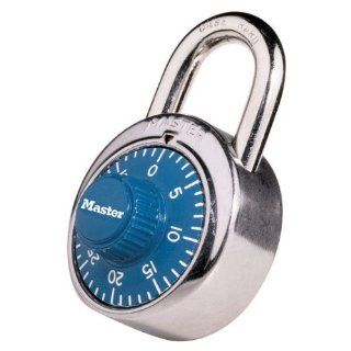 Masterlock 1506D Combination Padlock with Blue Dial 1 1/2"   Padlock For Case  