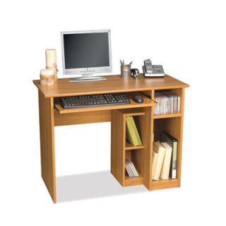 Bestar Basic Computer Work Station In Cappuccino Cherry 90400